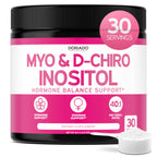Myo-Inositol & D-Chiro Inositol Supplement For Women (360 Capsules, 2050mg Per Serving Ideal 40:1 Ratio Myo Inositol) Hormone Balance for Women - Third Party Tested, Vegan Safe & USA Made - 360 Count