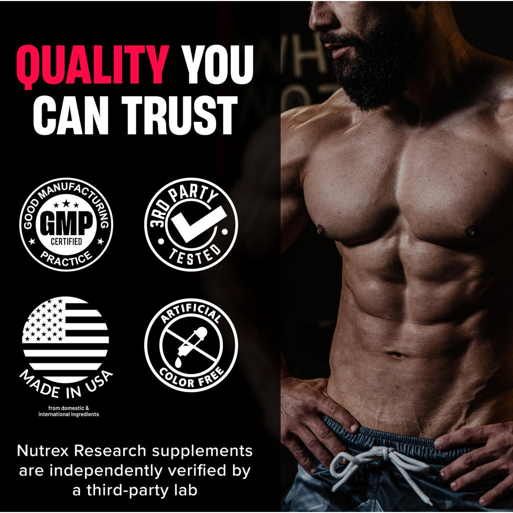 Nutrex Research Lipo-6 Black Ultra Concentrate | Thermogenic Energizing Fat Burner Supplement, Increase Weight Loss, Energy & Intense Focus |Capsule, 60Count
