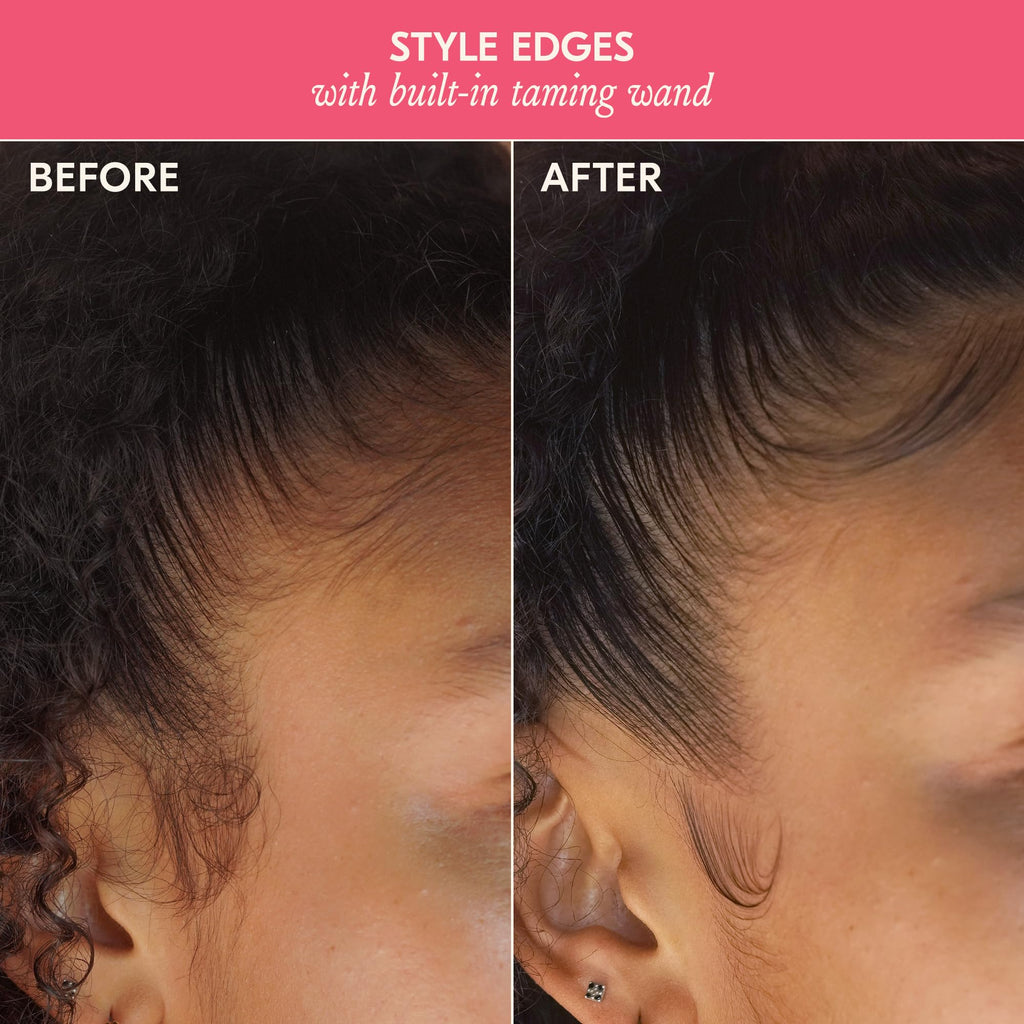 DAE Cactus Fruit 3-in1 Styling Cream & Taming Wand - Tames Flyaways | Style edges, defines curls, adds shine, hydrates & moisturizes, built-in taming wand, convenient on-the-go purse size