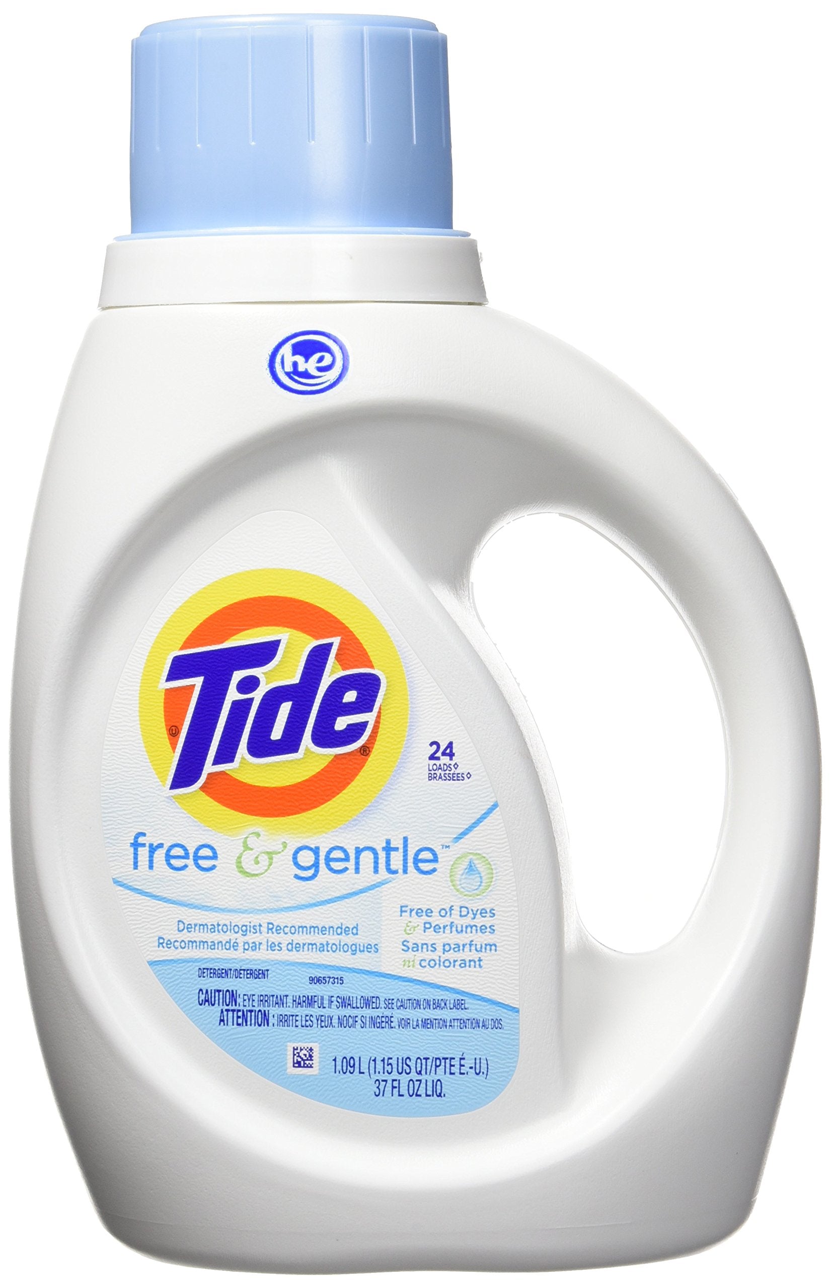 Buy now Tide Free & Gentle Liquid Laundry Detergent, Unscented, 1.47 L (32 Loads) Unscented 37 Fl Oz (Pack of 1) at indiglob india