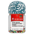 Buy now Singer 47040 1-Inch Ball Head Jar with Pin Cushion Lid, Multicolor at indiglob india