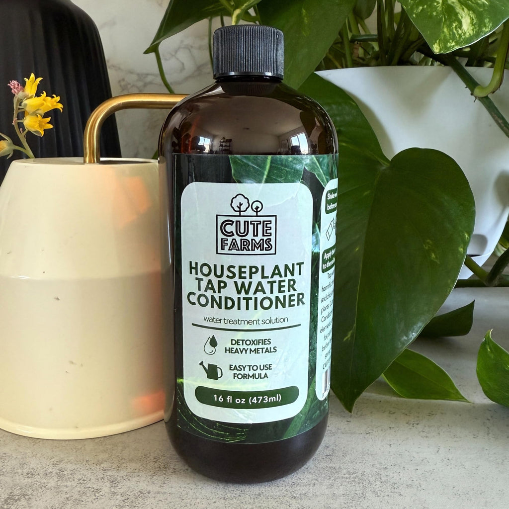 Tap Water Conditioner for Houseplants, Hydroponics, & Aquariums | 16oz | Detoxifies Heavy Metals, Remove Chlorine & Chloramines, Balance pH, Support Plant Growth - Cute Farms