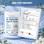 R-Alpha Lipoic Acid 600mg | 240 Softgels | Neuropathy Supplements with Active B-Vitamins, Magnesium Glycinate & Herbal Extract Blend | Support Nervous System Health | Non-GMO, Gluten-Free