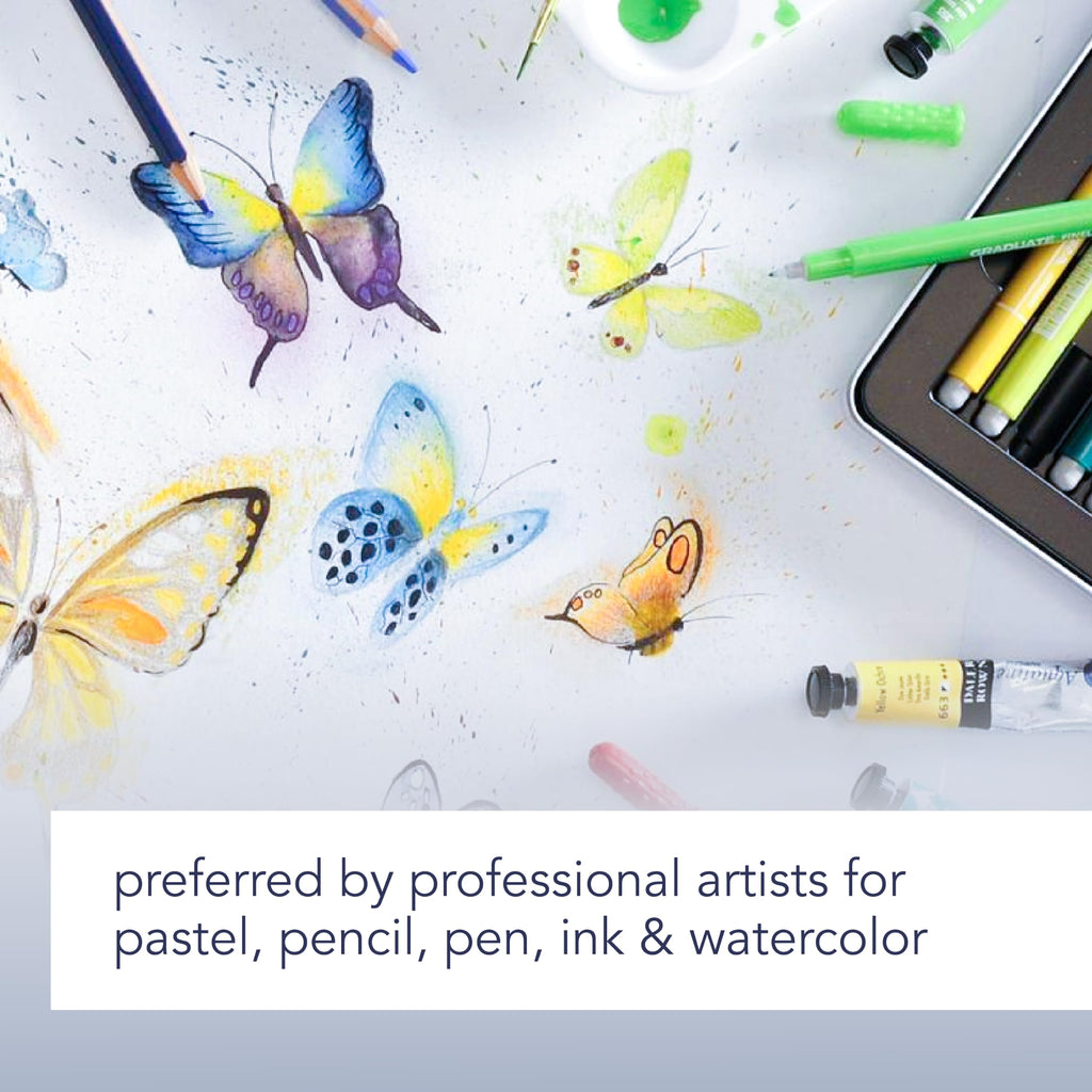 Canson Artist Series Mixed Media Paper, Wirebound Pad, 5.5x8.5 inches, 30 Sheets (138lb/224g) - Artist Paper for Adults and Students - Watercolor, Gouache, Graphite, Ink, Pencil, Marker