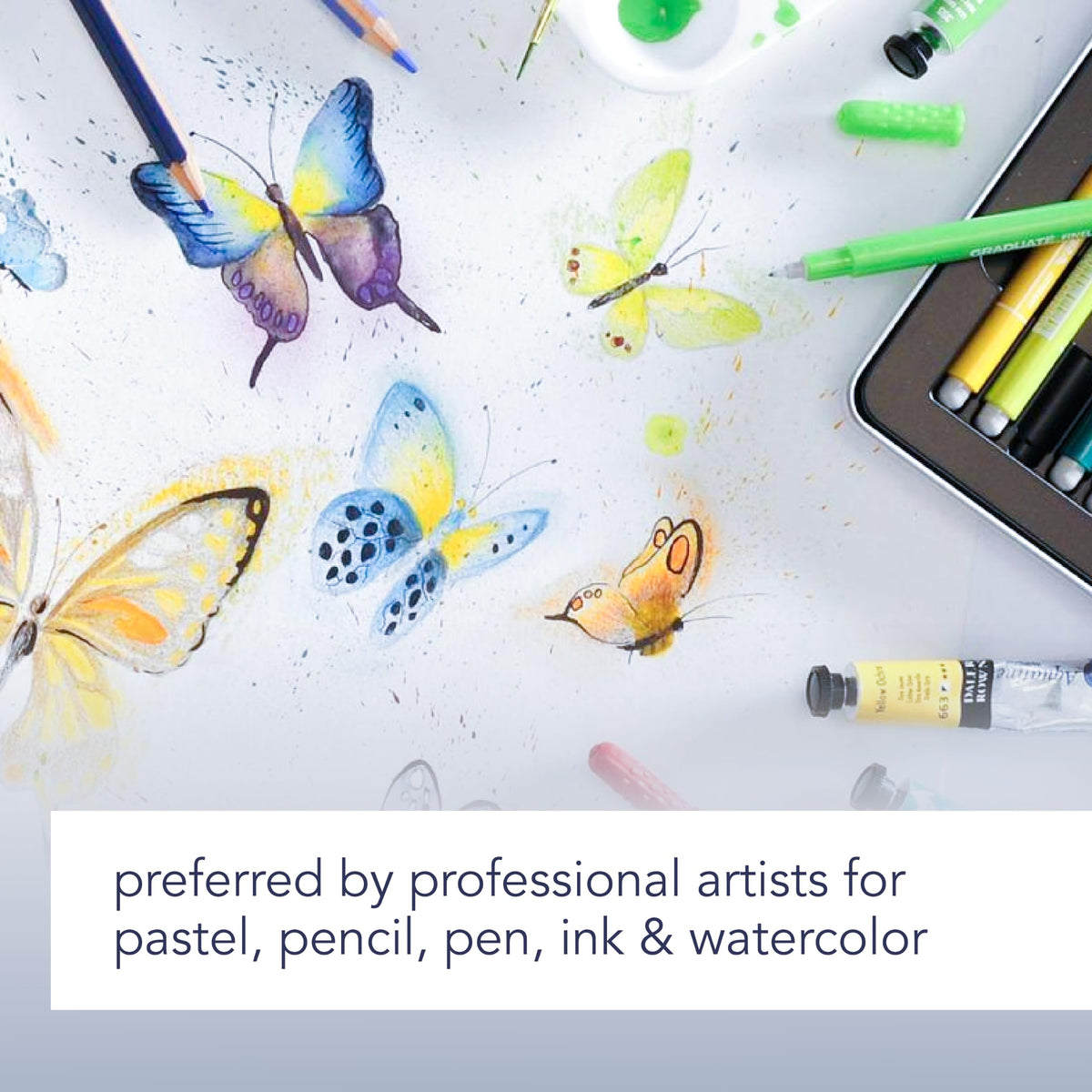 Canson Artist Series Mixed Media Paper, Wirebound Pad, 5.5x8.5 inches, 30 Sheets (138lb/224g) - Artist Paper for Adults and Students - Watercolor, Gouache, Graphite, Ink, Pencil, Marker