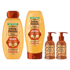 Garnier Whole Blends Honey Treasures Repairing Shampoo and Conditioner Set for Dry, Damaged Hair, 22 Fl Oz (2 Items), 1 Kit (Packaging May Vary)