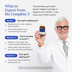 Gundry MD Bio Complete 3, 3-in-1 Probiotics, Pre & Postbiotics, 30 Servings | Certified Gluten Free, Certified Vegetarian, Supports Better Digestion, Bowel Movements & Energy, Keto Friendly, Sugar Free