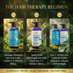 PURA D'OR Hair Thinning Therapy Conditioner for Fuller-Looking Volume, 16oz