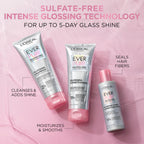 L'Oreal Paris Sulfate Free Glossing Lamination Hair Mask, 5-Minute Rinse-Off Hair Treatment with Glycolic Acid for Glass Shine, Smoothness & Soft Feel, Color Caring, EverPure, 5.1 Fl Oz