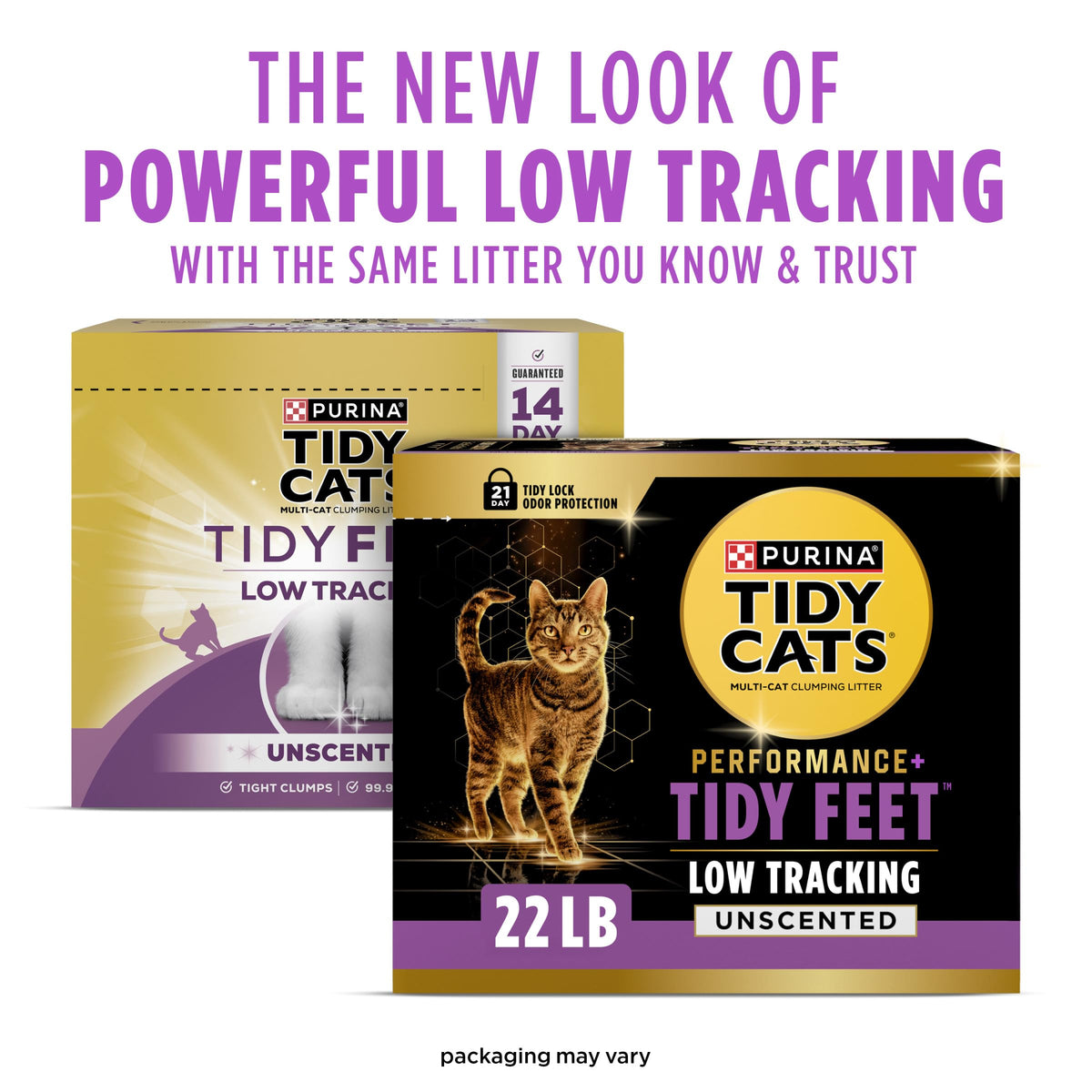 Purina Tidy Cats Performance Plus Tidy Feet Cat Litter, 22 lb. Box