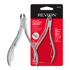 Buy now Revlon Half Jaw Cuticle Nipper, Manicure Tool for Nail Care, Hangnail Clipper, For More Precise Trims, Non-Slip Grip, Stainless Steel, 1 Count at indiglob india