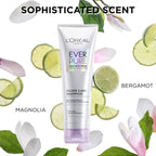 L'Oreal Paris EverPure Brightening and Nourishing Shampoo for Gray Hair, Sulfate-Free Vegan Formula with Peptides, 8.5 Fl Oz