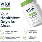 Buy now Hyperbiotics Vital Nutrients Pro Dental Probiotic | Clinically Studied BLIS K12 and M18 | Oral Probiotics for Bad Breath Treatment for Adults | Oral Health for Teeth and Gums | 45 Mint Tablets at indiglob india