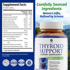 1 Body Thyroid Support for Women & Men, Iodine & Selenium Supplement | Supports healthy thyroid function, energy production, metabolism & daily wellness with essential nutrients.