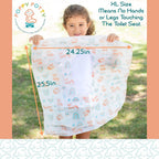 Buy now Logie & Gray Kids Disposable Toilet Seat Covers 20 Pack â€“ Extra Large, Complete Hygienic Protection, Travel-Friendly, Disposable Plastic Toilet Seat Cover â€“ Kid-Friendly Toilet Covers Disposable at indiglob india