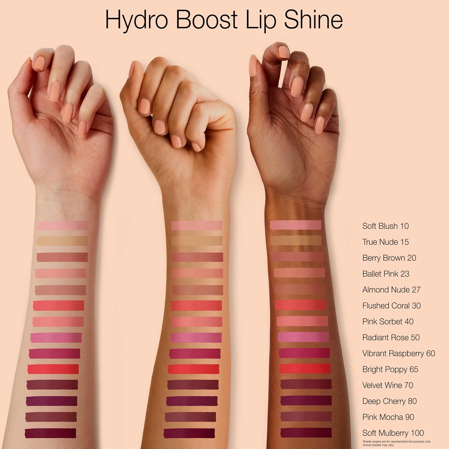 Buy now Neutrogena Hydro Boost Moisturizing Lip Gloss, Hydrating Non-Stick and Non-Drying Luminous Tinted Lip Shine with Hyaluronic Acid to Soften and Condition Lips, 90 Pink Mocha Color, 0.10 oz at indiglob india