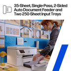 HP OfficeJet Pro 9730 Wide-Format Wireless All-in-One Color Inkjet Printer, Print, scan, Copy, fax, up to 11x17 ADF, Duplex Print/scan, Best-for-Office, 3 Month Trial of Instant Ink Included(C2WH0A)