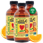 CHILDLIFE ESSENTIALS Liquid Vitamin C Low Sugar Kids, 4 Fl Oz (Pack of 2) | Pure Vitamin C Liquid Supplement, Toddlers, Babies, Immune System Support, Natural Orange Flavor, Kids, Low Sugar