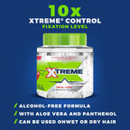Xtreme Pro-Expert Clear Styling Hair Gel, 15.87 Oz, Pack of 2 | Alcohol Free, 24-Hours Xtreme Control, With Aloe Vera