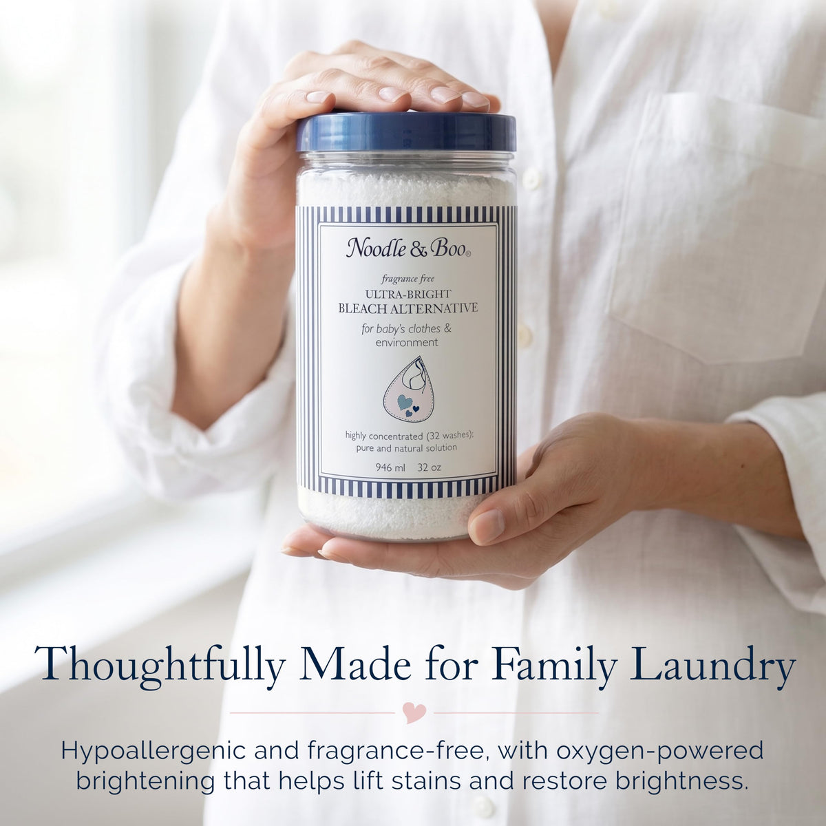 Noodle & Boo Baby Laundry Essentials Ultra-Bright Bleach Alternative