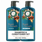 Herbal Essences Argan Oil Repair Shampoo & Conditioner Set, Moisturizes & Smoothes, Paraben-Free, Color-Safe, pH-Balanced, Citrus Scent, 20.2 Fl Oz, 2-Pack