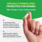 Culturelle Probiotics for Women with Prebiotics, 4-in-1 Benefits, 30 Count | 5 Strain Probiotic Blend, Vaginal, Urinary Tract, Digestive & Immune Plus Occasional Gas & Bloating Support*