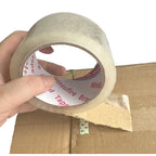 Heavy Duty Clear Packing Tape With Dispenser 1.88 inch 65 Yards 6 Pack