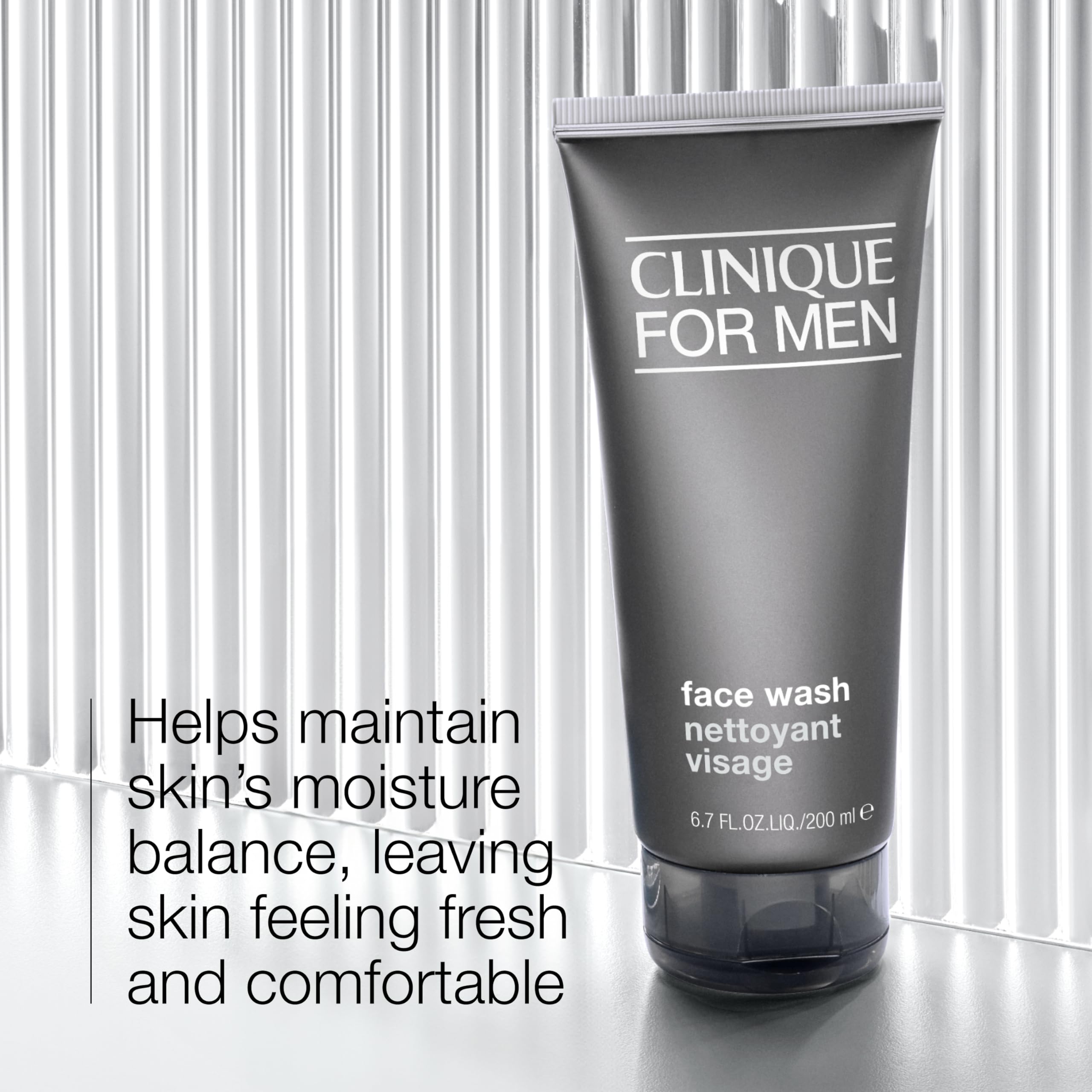 Buy now Clinique For Men Face Wash For Normal To Dry Skin Types | Mild Facial Cleanser | With Aloe Vera + Sucrose | Cleanses + Refreshes, 6.7 Fl Oz at indiglob india