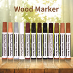 Furniture Repair Kit Wood Markers - Markers and Wax Sticks for Stains, Scratches, Wood Floors, Tables, Desks, Carpenters, Bedposts, Touch Ups, and Cover Ups (25)