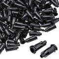 Buy now Gejoy 250 Pack Syringe Tip Caps Dispensing Needle Tip Cap (Black) Default at indiglob india