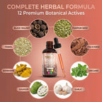 para Defend Wormwood Black Walnut Cleanse for Humans Drops Liquid Soursop Garlic Pumpkin Seed PAU D'Arco Oil of Oregano Turmeric Berberine Neem Extract Hull Bark Tincture by Clean Nutra