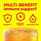 Emergen-C 1000mg Vitamin C Immune Support Powder, Super Orange, 90 ct | B Vitamins for Energy, Zinc and Manganese, Vitamin D, Electrolytes, 3 Month Supply, Natural Flavor