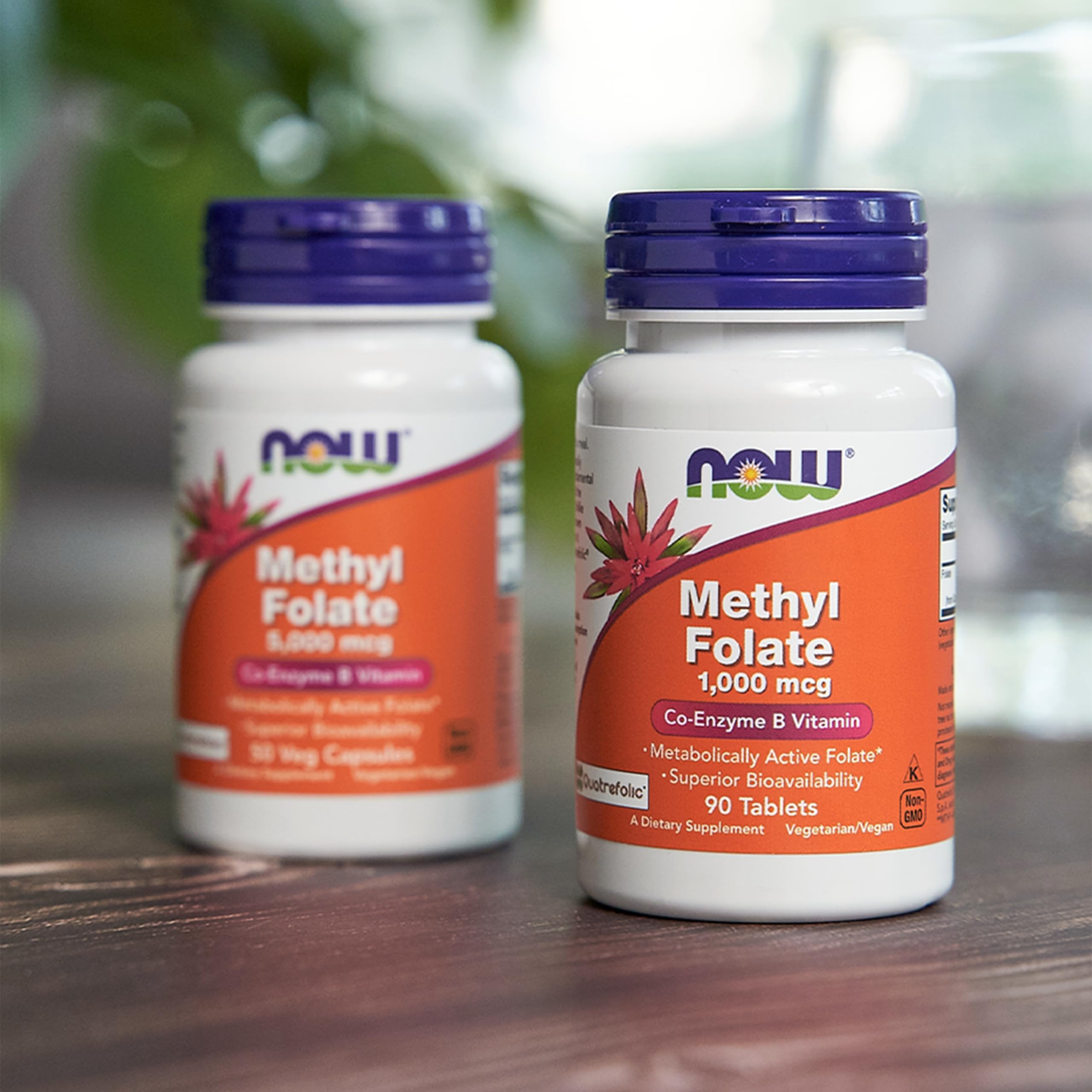 Buy now NOW Foods Supplements, Methyl Folate 5000 mcg, Superior Bioavailability, 50 Veg Capsules at indiglob india