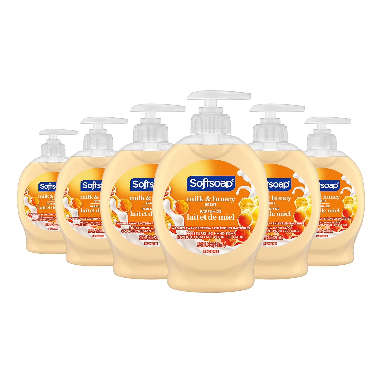 Buy now Softsoap Moisturizing Liquid Hand Soap, Milk and Honey, 7.5 Fluid Ounce, Pack of 6 (Package may vary) 7.5 Fl Oz (Pack of 6) Milk and Honey at indiglob india