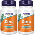 NOW Foods Zinc Gluconate, 100 Tablets / 50mg