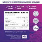 Magnesium Citrate Gummies, Extra Strength for Calm, Relaxation & Digestion