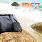 Buy now Tribit StormBox Micro 2 Wireless Portable Speaker: 10W Loud Deep Bass Sound, IP67 Waterproof Bike Speaker with Bluetooth 5.3, 12H Playtime, TWS Pairing for Camping Travel Hiking at indiglob india