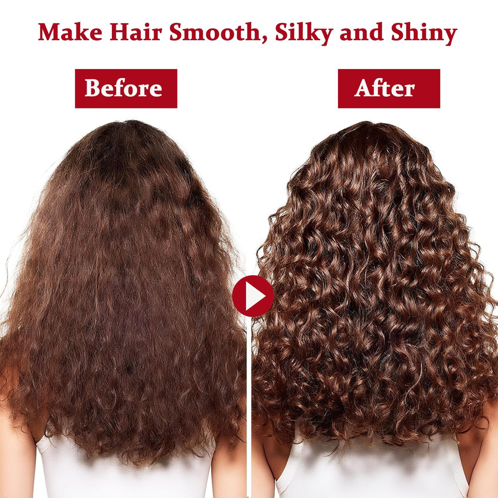 2 Pack Collagen Hair Mask & Keratin Hair Mask,Keratin Hair Treatment,Repair Treatment Deep Conditioning Hair Treatment Mask for Damaged Hair,Hydrating Conditioner with Argan Oil for Dry Hair