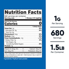 Nutricost Psyllium Husk Powder (1.5 Pounds) - GMO-Free, Gluten-Free
