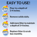 Purina Tidy Cats Light Weight, Low Dust, Clumping Cat Litter, LightWeight Instant Action Multi Cat Litter - 6 lb. Jug