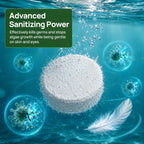 ClearView Bromine Tablets 1" Brominating Tablets for Spas Hot Tubs, 5 Lbs