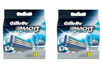 Buy now Gillette MACH3 Turbo Refill Cartridges-8 ct, 2 pk at indiglob india