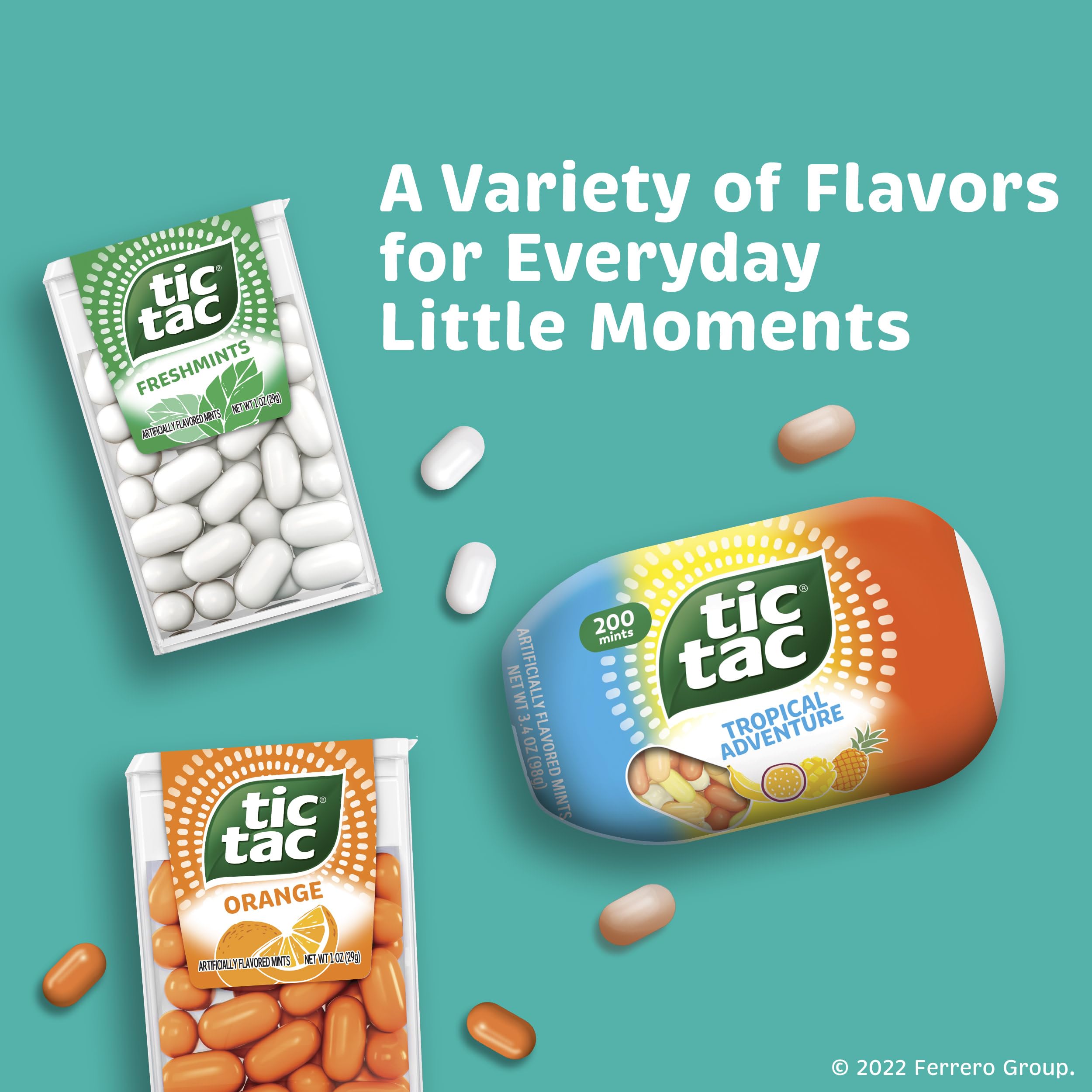 Buy now Tic Tac Wintergreen Breath Mints, Bulk 12 Pack, On-The-Go Refreshment, 1 Oz Each at indiglob india