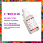Buy now Good Molecules Super Peptide Serum - Anti-aging Facial Serum with Peptides and Copper Tripeptides to Plump and Firm - Water-Based Skincare for Face at indiglob india
