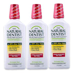 Buy now The Natural Dentist Healthy Gums Antigingivitis/Antiplaque Rinse, Adults 12 & Up, Gingivitis Mouthwash for Bleeding Gums, Safe for Chemo Patients, Aloe Vera, Alcohol-free, Three 16.9 fl oz bottles at indiglob india