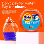 Buy now Tide PODS laundry detergent pacs, 3-in-1 Stain Remover, Odor Fighter, Color Protector, 76 Count, HE compatible, Clean Breeze Scent at indiglob india