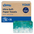 Kleenex Professional Ultra Soft Paper Towels, Bulk, 18 x 70 Sheets (11268)