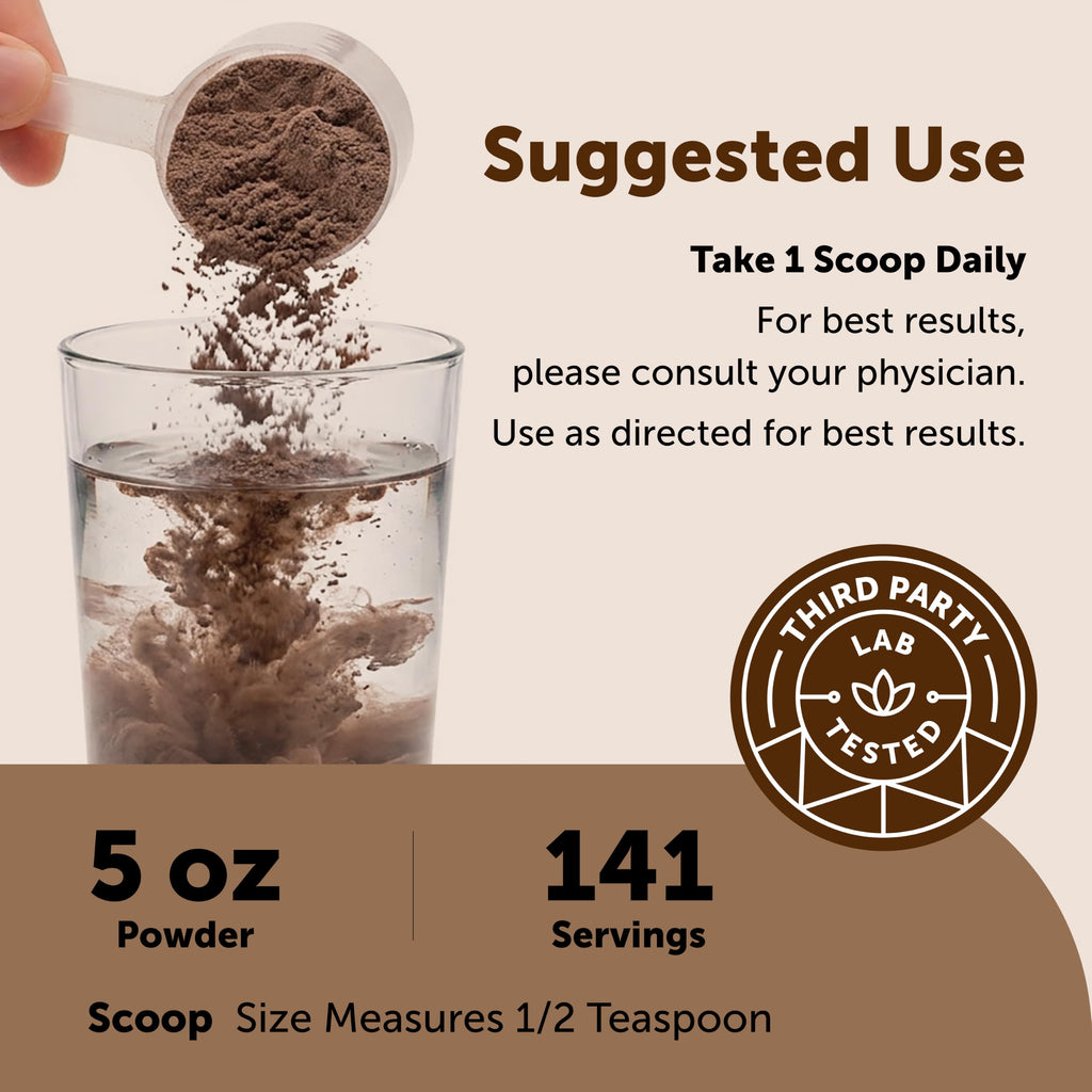 Micro Ingredients Organic Mega Mushroom Powder, 10-in-1 Mushroom Blend, 5oz