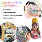 1782pcs Gem Stickers, Self Adhesive Rhinestones Stick on Jewel for Crafts