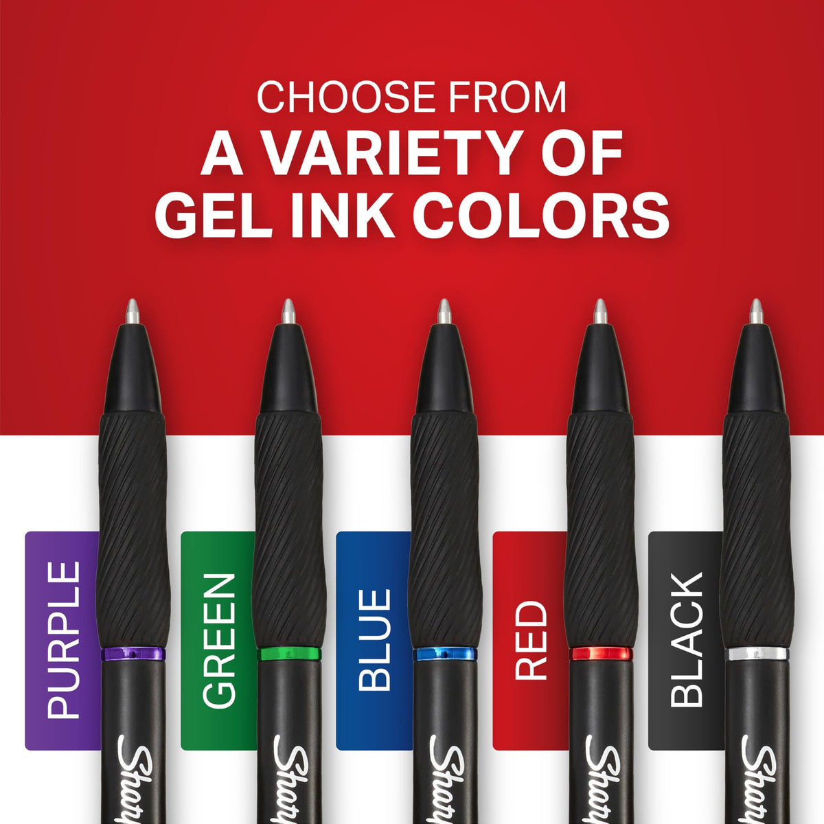 Sharpie S-Gel Gel Pens Medium Point (0.7mm) Blue Ink Gel Pen 4 Count